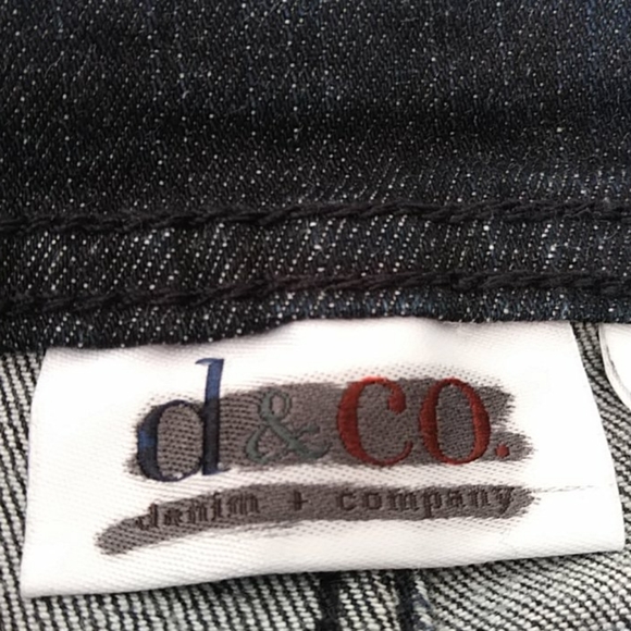 NWT Denim & Co. Rhinestone Control Panel Jeans 16 - Picture 2 of 16